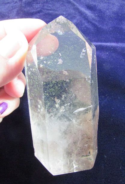 natural phantom quartz crystals, ethically sourced brazil