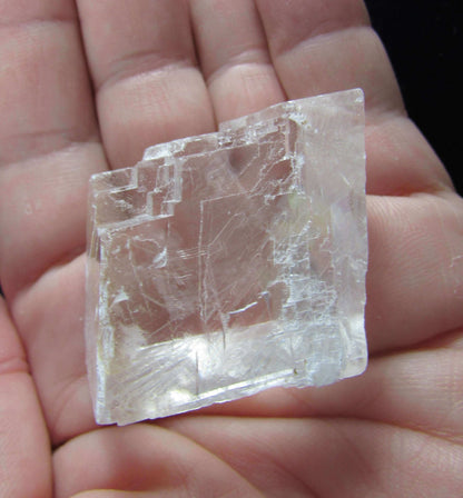 Natural Unpolished Optical Calcite, Ice Calcite from Brazil