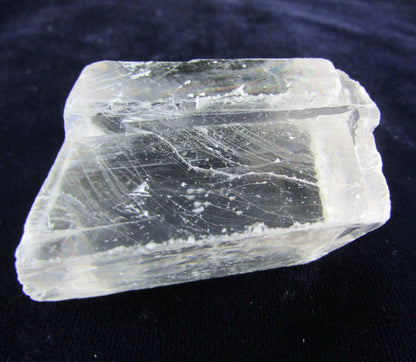 Natural Unpolished Optical Calcite, Ice Calcite from Brazil