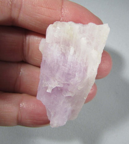 genuine natural kunzite crystals, raw unpolished kunzite