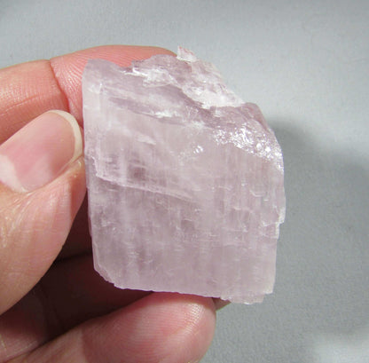 genuine natural kunzite crystals, raw unpolished kunzite