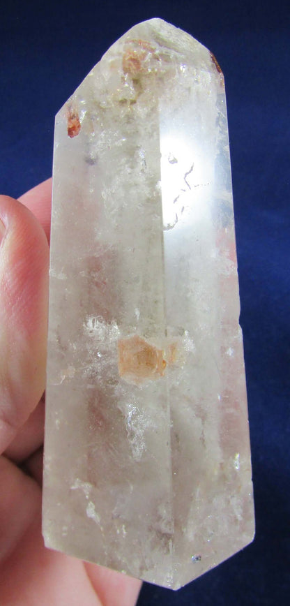 garden quartz crystal pillar, crystal wand, obelisk