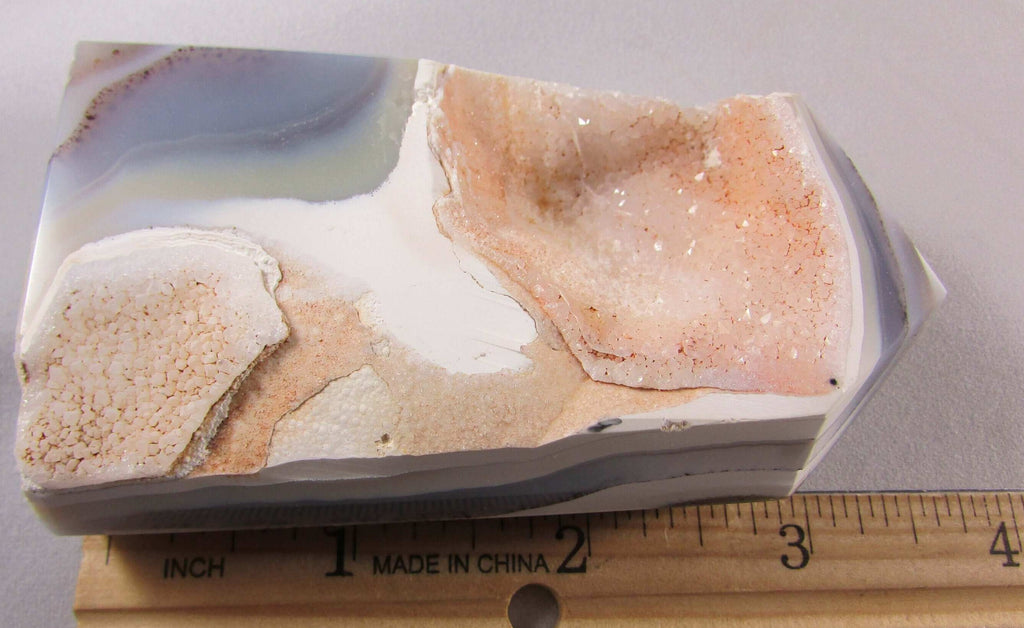 natural raw agate quartz Brail crystals