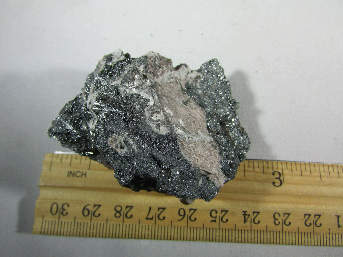 Pyrolusite on Manganese Matrix – Transformation, Confidence, Psychic Protection [ALC4]