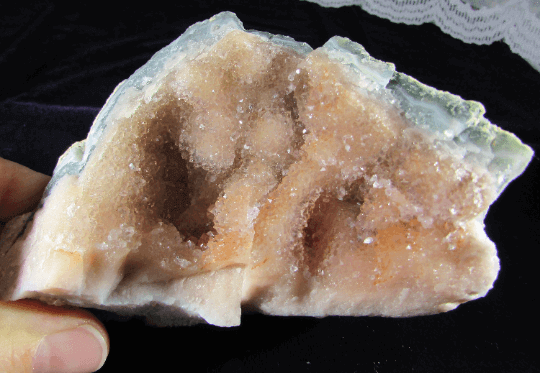 Pink Amethyst Geode, Brazil (#12) Crystals