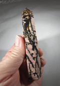 rhodonite crystal pillar, rhodonite obelisk, brazil crystals
