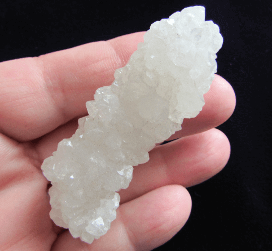 spirit quartz, rough unpolished crystals from africa