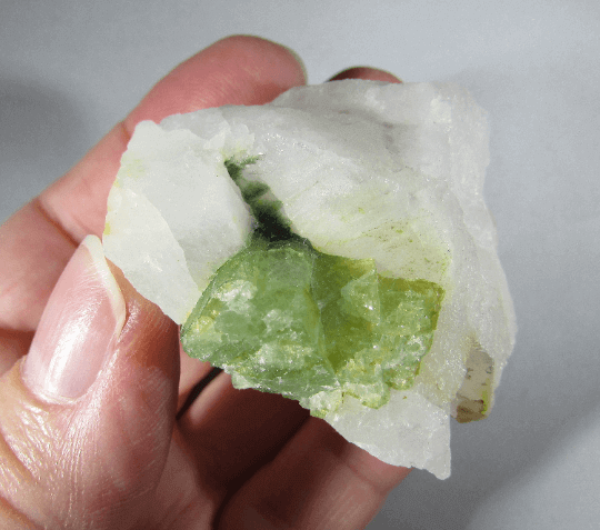 Green Tourmaline Matrix, Brazil (#2) Crystals