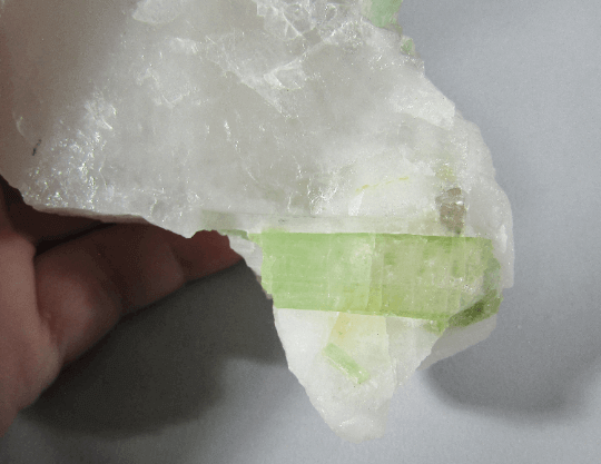 Green Tourmaline Matrix, Brazil (#8) Crystals